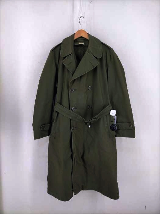 US ARMY（ユーエスアーミー） OD Green Military Trench Coat OVERCOAT メンズ アウター