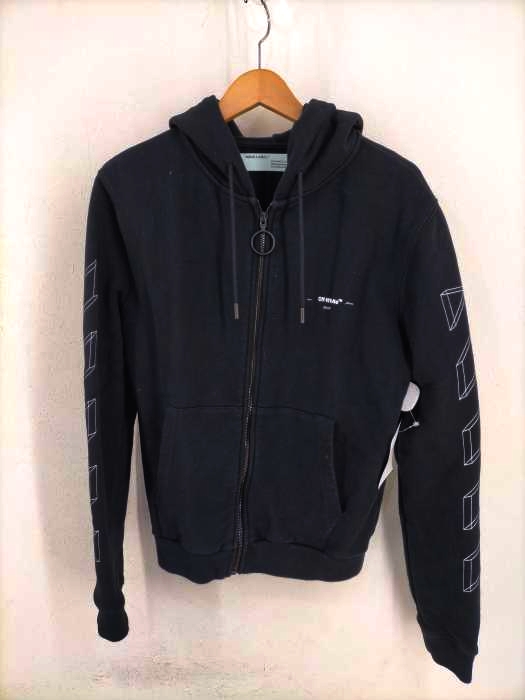 OFF-WHITE（オフホワイト） DIAG 3D LINE ZIP HOODIE メンズ トップス