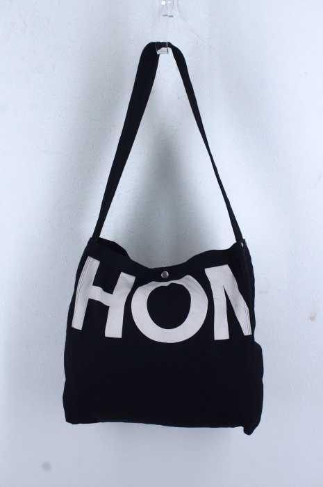 COMME des GARCONS HOMME （コムデギャルソンオム） キャンバスプリントショルダーバッグ メンズ バッグ