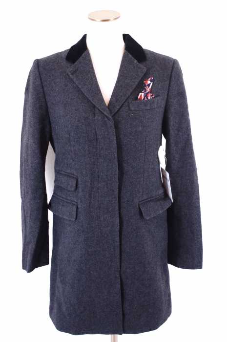 paul+ paul smith （ポールプラスポールスミス） フライフロント3Bテーラードロングコート レディース アウター