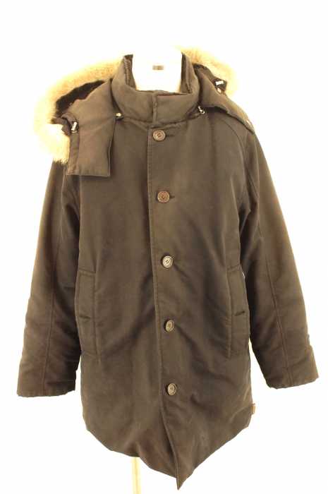 MONCLER （モンクレール） ファー付きダウンコート メンズ アウター