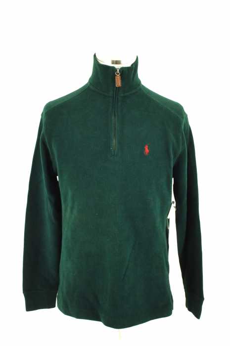 Polo by RALPH LAUREN (ポロバイラルフローレン) ハーフジップコットンニットトップス メンズ トップス