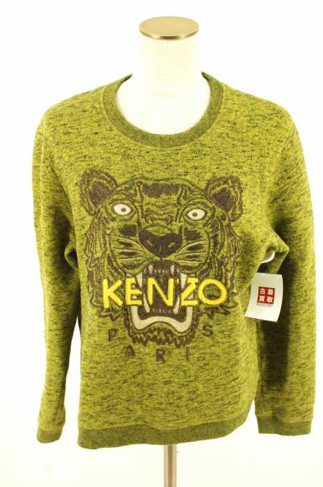 KENZO （ケンゾー） ラメ加工タイガーロゴスウェット レディース トップス