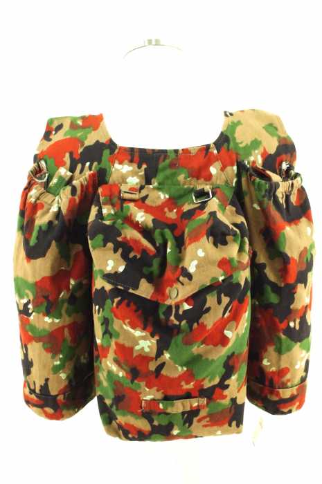 USED （古着） スイス軍　カモ柄バックパック　リュック メンズ バッグ