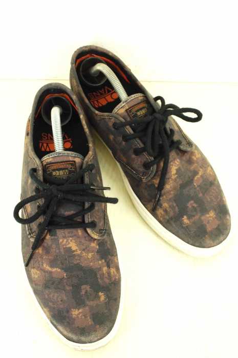 VANS×OTW 総柄ローカットスニーカー メンズ シューズ