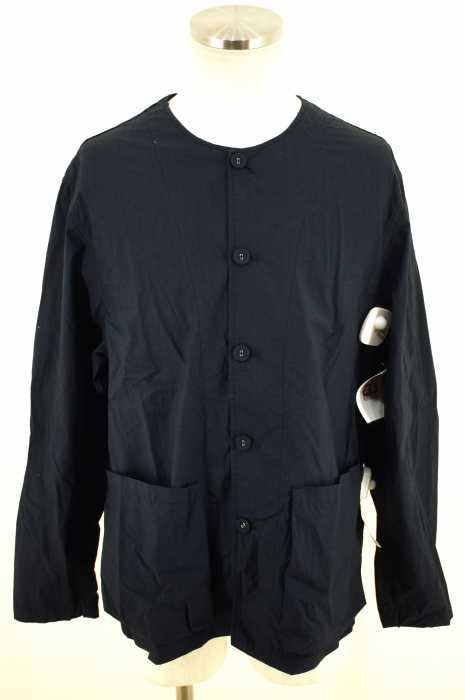 LIVING CONCEPT （リビングコンセプト） NO COLLAR SHIRT JACKET ノーカラーシャツジャケット メンズ トップス