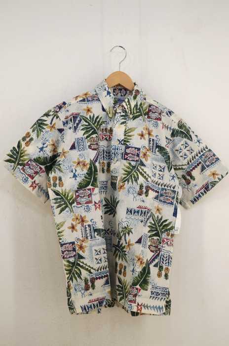 Reyn Spooner(レインスプーナー) ハーフボタンアロハシャツ メンズ トップス