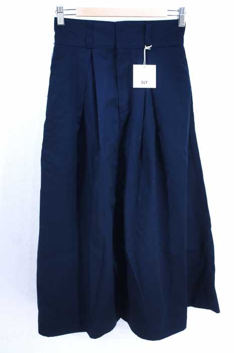 SLY（スライ） CHINO HW VOLUME MIDI SK レディース スカート