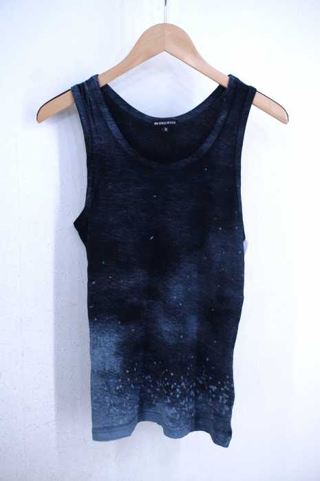 Ann DEMEULEMEESTER（アンドゥムルメステール） 総柄タンクトップ レディース トップス