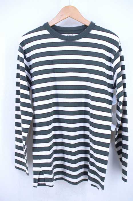 PHIGVEL MAKERS & Co.（フィグベルメーカーズアンドコー） BORDER L/S TOP メンズ トップス
