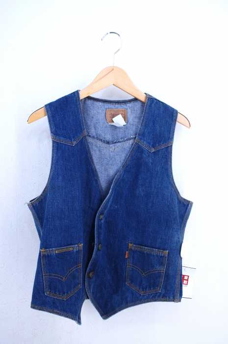 70s USA製 Levi'sリーバイス 60506 デニムベスト L - Sixpacjoe Web