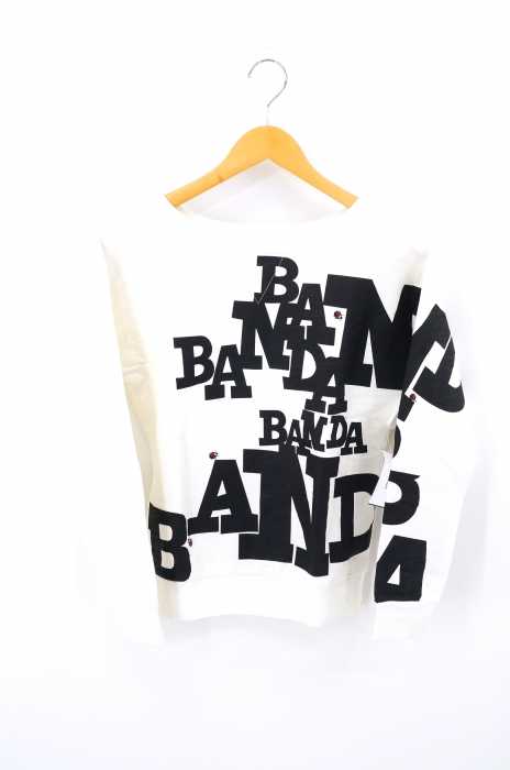 BAND OF OUTSIDERS(バンドオブアウトサイダーズ) レタードプリントスウェット レディース トップス