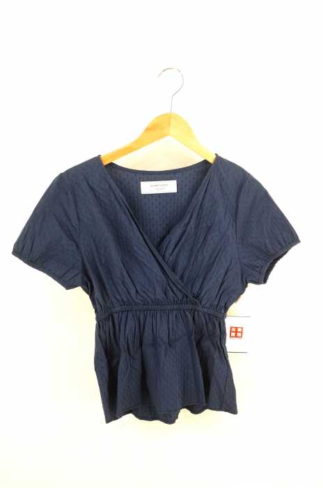 BEAMS Lights （ビームスライツ） カシュクール半袖ブラウス レディース トップス