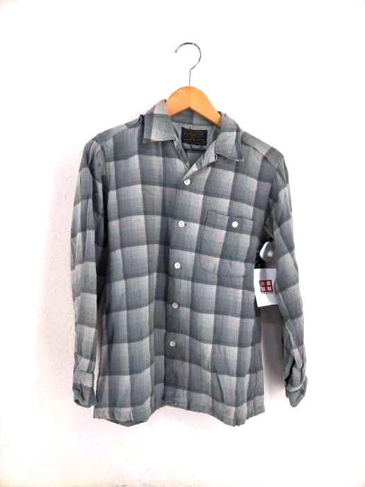 PENDLETON（ペンドルトン） 50S チェック柄 オープンカラーシャツ メンズ トップス