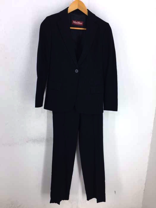 MAX MARA STUDIO(マックスマーラステュディオ) ピンストライプ 1Bテーラードジャケット セットアップ レディース セットアップ