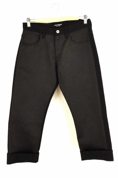 JUNYA WATANABE COMME des GARCONS (ジュンヤワタナベコムデギャルソン) AD2015裾レース刺繍素材切替パンツ レディース パンツ