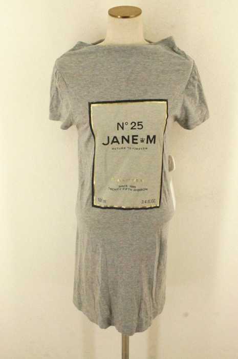 Jane Marple Dans Le Salon （） プリント半袖ワンピース レディース トップス