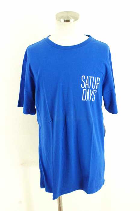 SATURDAYS SURF NYC　 （サタデーズサーフニューヨーク） ロゴプリント半袖Tシャツ メンズ トップス