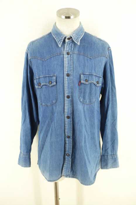 Levi's （リーバイス） Blue Shirts メンズ トップス