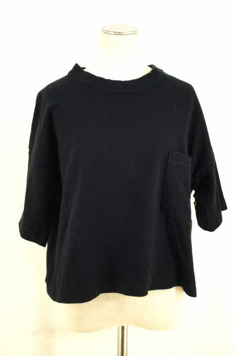 MUZE （ミューズ） ヘビーオンスボックスシルエットポケットTシャツ レディース トップス