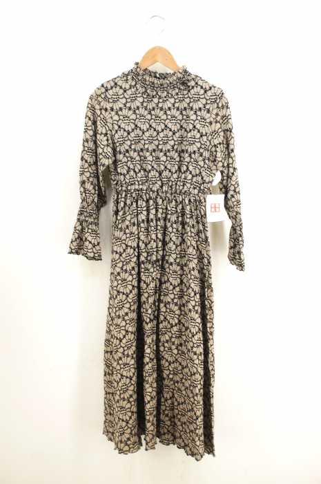 LEBECCA boutique（レベッカブティック） モックネック刺繍マキシワンピース レディース ワンピース