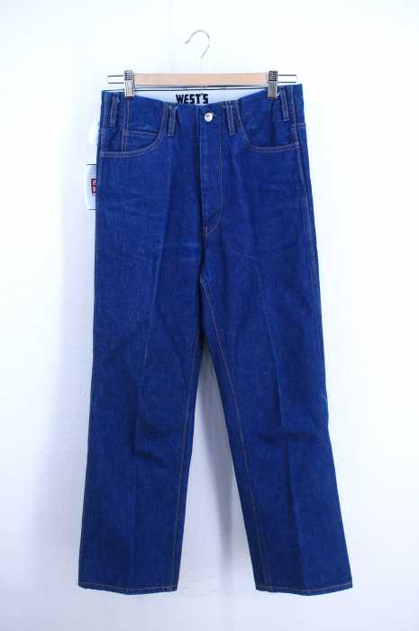 WEST OVER ALLS（ウェストオーバーオールズ） センタープレスデニムパンツ レディース パンツ