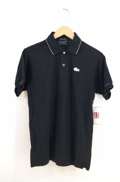 LACOSTE (ラコステ) ホリデーシリーズ EDITION LIMITEE ラメ糸ポロシャツ メンズ トップス
