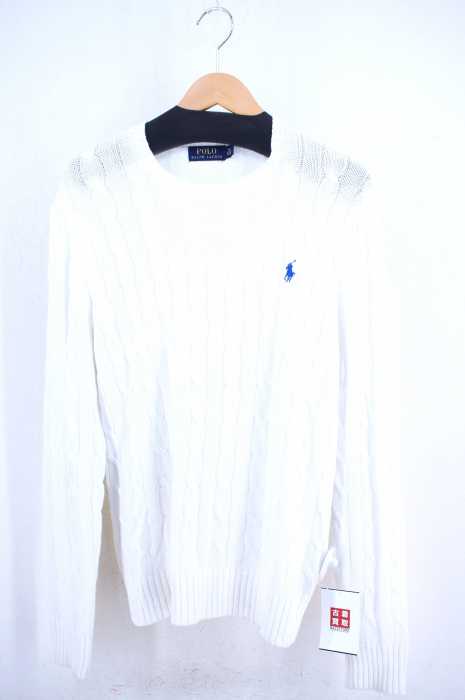 POLO RALPH LAUREN （ポロラルフローレン） ポニー刺繍ケーブルニット メンズ トップス