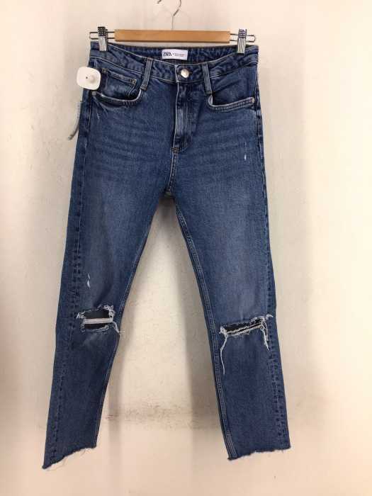 ZARA（ザラ） ダメージ加工　デニムパンツ レディース パンツ