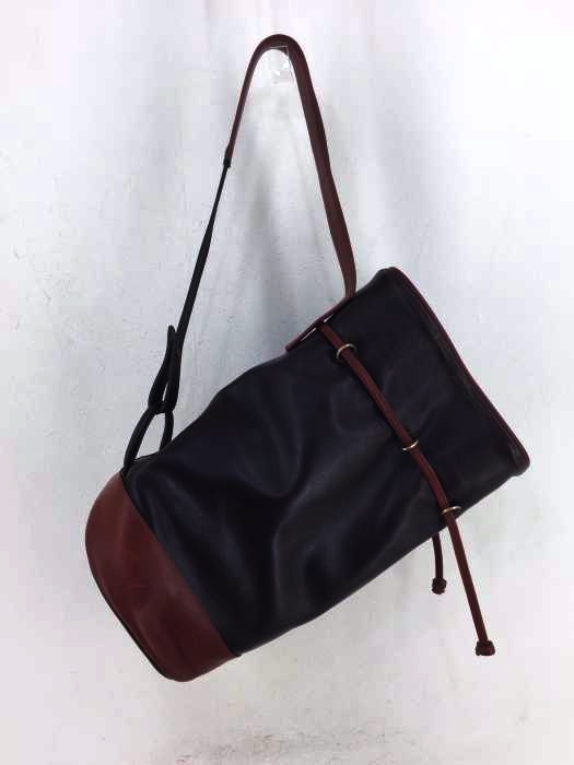 USED古着（ユーズドフルギ） HERVAL HEAVEN レザーショルダーバッグ メンズ バッグ