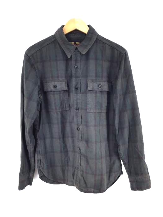 UES WEAR WELL（ウエス） チェック柄 ボタンシャツ メンズ トップス