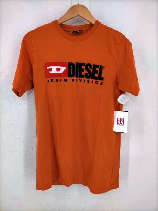DIESEL（ディーゼル） ロゴ刺繍入りクルーネックTシャツ レディース トップス