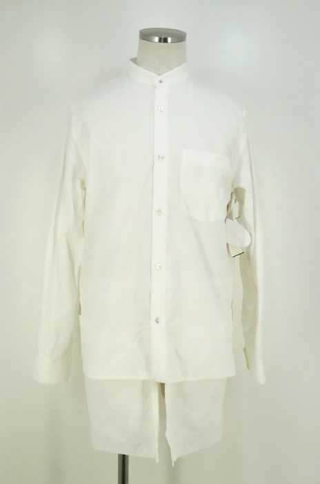 ATELIER BETON (アトリエベトン) LAYERED APRON SHIRT レイヤードエプロンシャツ メンズ トップス