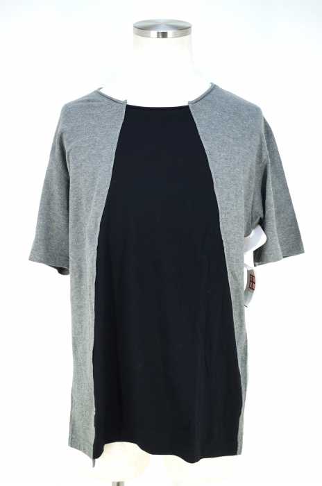 ISSEY MIYAKE (イッセイミヤケ) フロント切替 メンズ トップス