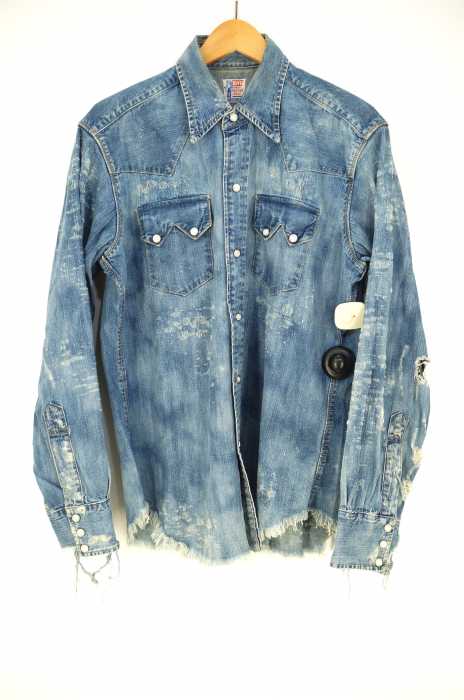 Levi's VintageClothing （リーバイスヴィンテージクロージング） クラッシュ加工 カットオフ メンズ トップス