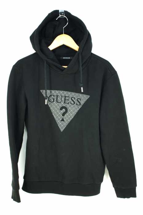 GUESS（ゲス） フロントロゴフーディーパーカー メンズ トップス