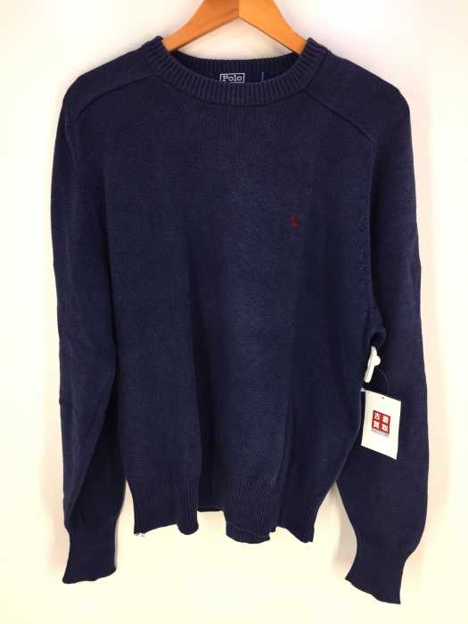 Polo by RALPH LAUREN （ポロバイラルフローレン） 刺繍入り クルーネックニット メンズ トップス