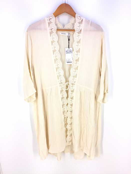moussy （マウジー） LACE COMBI CIFFON LONG GOWN レディース トップス