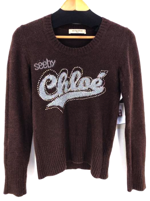 SEE BY CHLOE（シーバイクロエ） ロゴニット レディース トップス