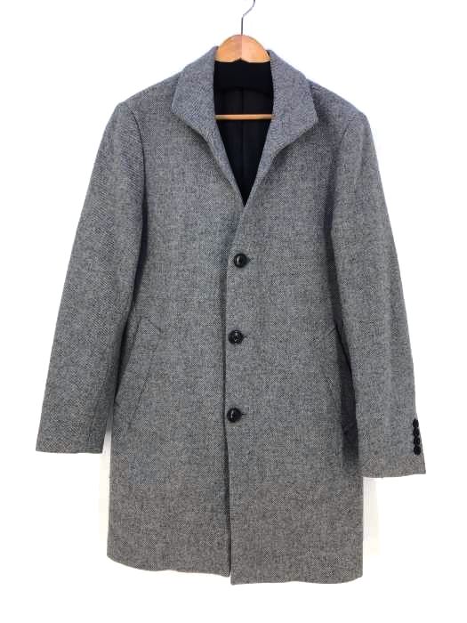 TETE HOMME(テットオム) バイアス スタンドコート メンズ アウター