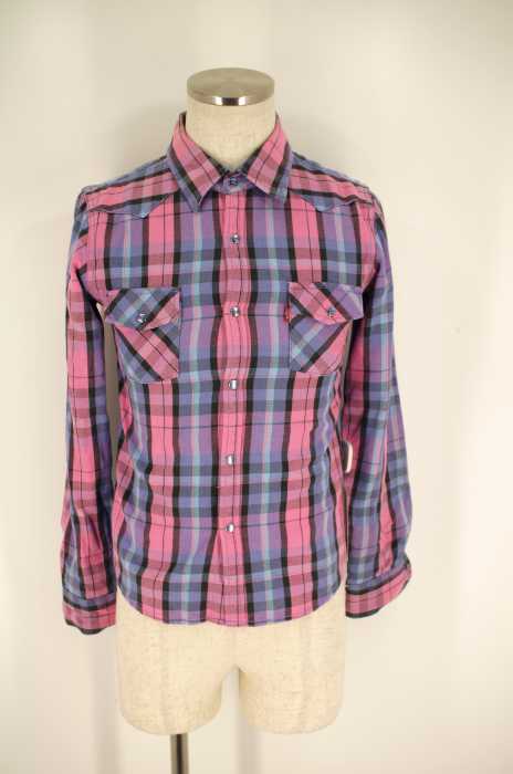 Levi's RED TAB （リーバイスレッドタブ） チェック柄ヘビーコットンウエスタンシャツ メンズ トップス