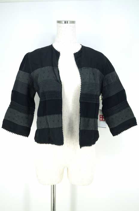 MACPHEE (マカフィー) 刺繍切替シフォントップス レディース トップス