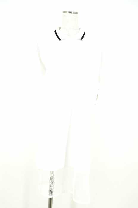 jouetie （ジュエティ） 15SS ポロ襟メッシュ切替ワンピース レディース ワンピース