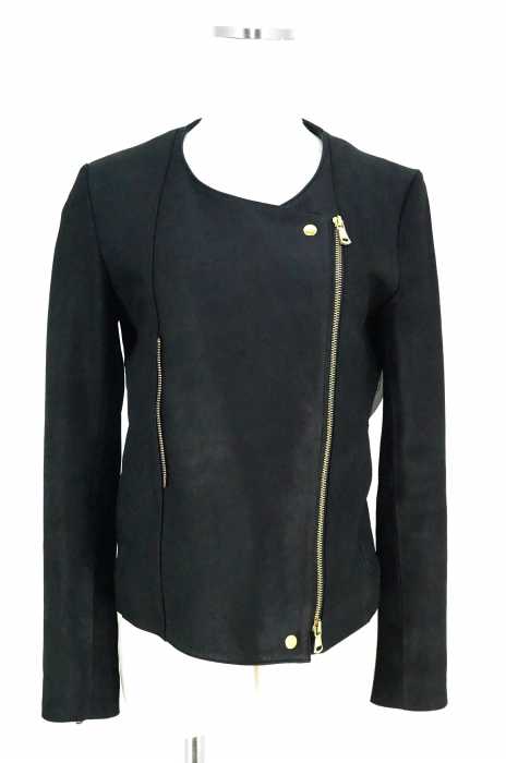 HARLEM ROUNGE  （ハーレムラウンジ） 15AW ノーカラーレザージャケット レディース アウター