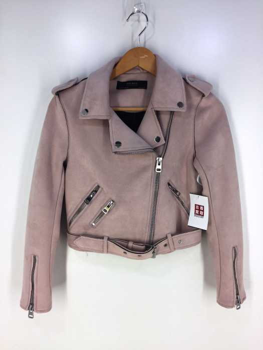 ZARA BASIC （ザラベーシック） スウェードライダースジャケット レディース アウター