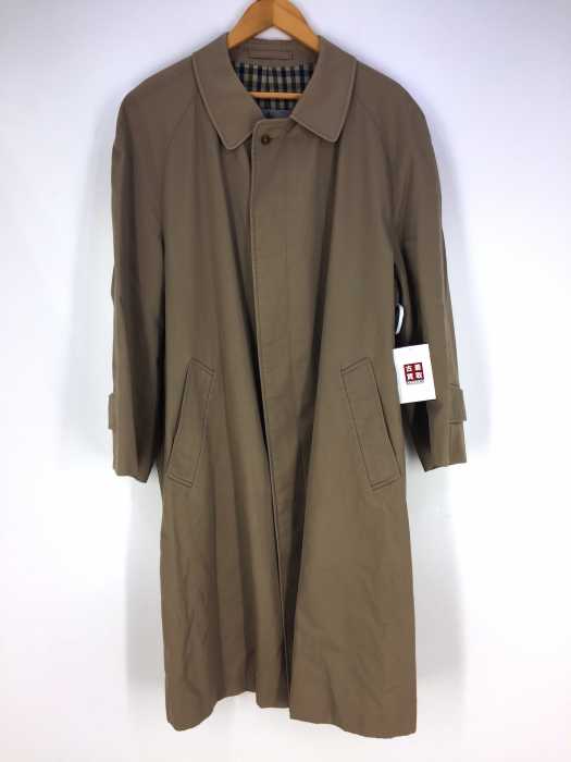 AQUASCUTUM (アクアスキュータム) ラグランスリーブ ステンカラーコート メンズ アウター