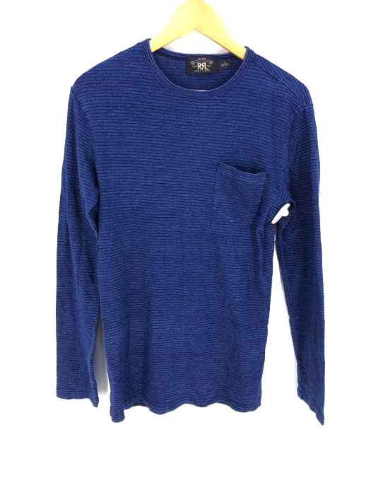 RRL RALPH LAUREN（ダブルアールエル ラルフローレン） L/S インディゴボーダーカットソー メンズ トップス