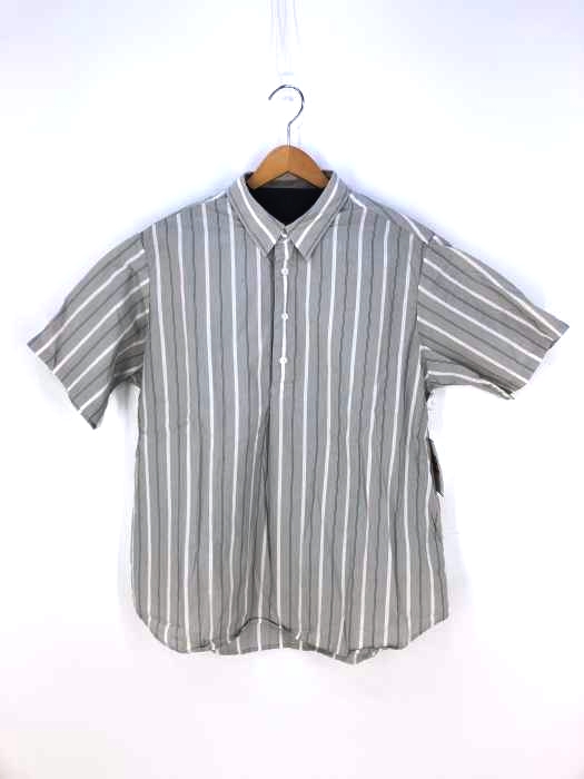 Steven Alan(スティーブンアラン) バンドカラー半袖シャツ メンズ トップス