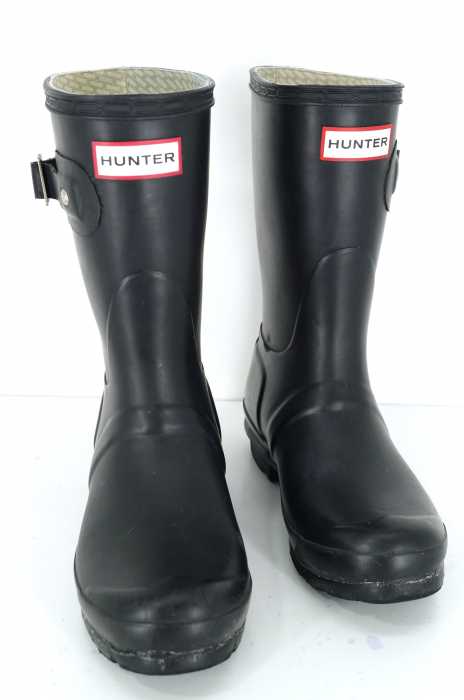 HUNTER (ハンター) サイドベルトレインブーツ レディース シューズ