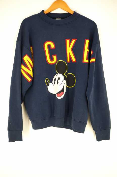 MICKEY&CO. () USA製 フロントビッグプリントスウェット メンズ トップス